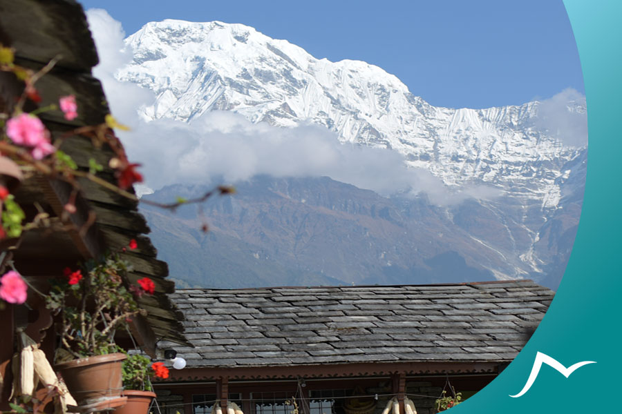 Mountain Veiw from Ghandruk