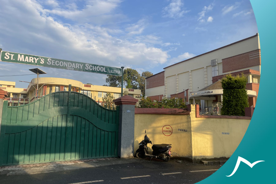 st. marys school at Jhamsikhel